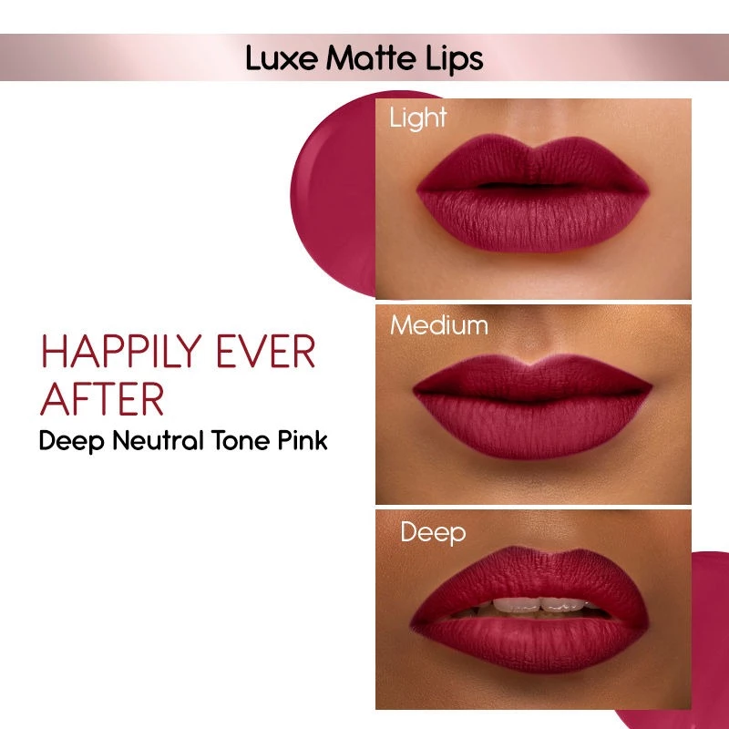 Kay Beauty Matte Liquid Lipstick- Happily Ever After, 3.5 ml-3.webp
